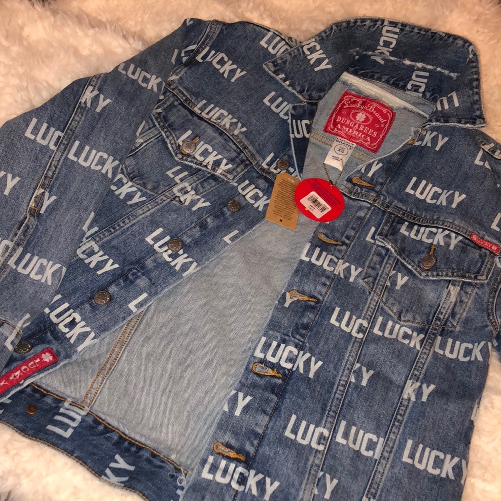 Lucky Brand TOTALLY LUCKY Authentic Jean Jacket